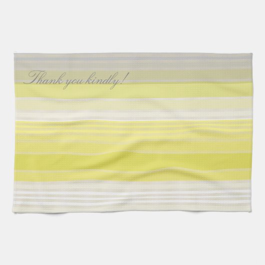 Speciaal Hartelijk dank Theedoek (Horizontaal)