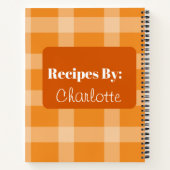 Speciaal Herfst Recipe Book for Kids Notitieboek (Achterkant)