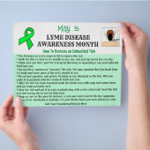 Speciaal hoe u een Tick Education verwijdert Flyer (Hand)