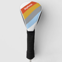 Speciaal Hoesje voor de aandrijving van Retro Stri Golfheadcover