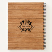 Speciaal hout - Recippen voor de roofbouw op maat Notitieboek (Achterkant)