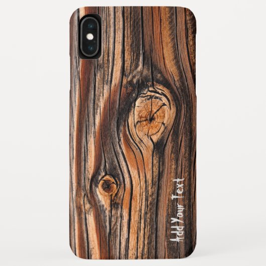 Speciaal hout — uniek Case-Mate iPhone case (Achterkant)