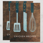 Speciaal houten keuken gereedschap Herhaal divider (Voorkant / Achterkant)