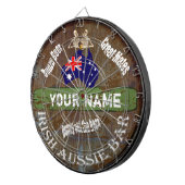 Speciaal Iers Aussie-bord Dartbord (Voorkant Rechts)