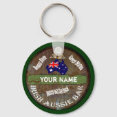 Speciaal Iers Aussie-bord Sleutelhanger (Voorkant)