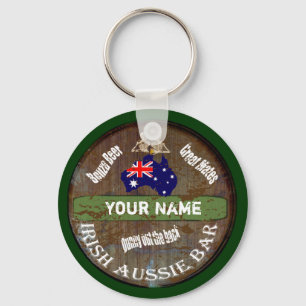 Speciaal Iers Aussie-bord Sleutelhanger