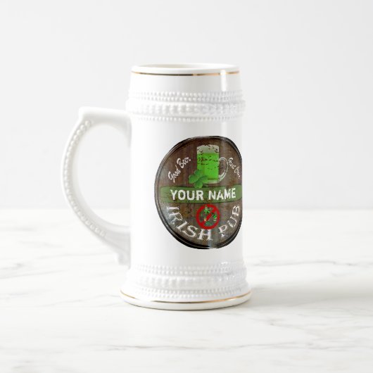 Speciaal Iers kroonbord Bierpul (Links)