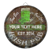 Speciaal Iers kroonbord Dartbord (Voorkant)