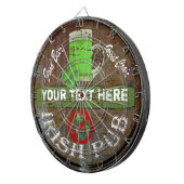 Speciaal Iers kroonbord Dartbord (Voorkant Rechts)