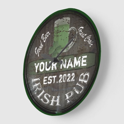 Speciaal Iers kroonbord Grote klok (Hoek)