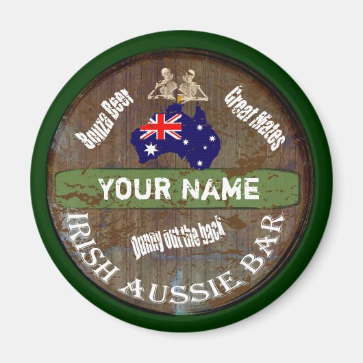 Speciaal Iers kroonbord Magneet (Voorkant)