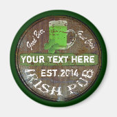 Speciaal Iers kroonbord Magneet (Voorkant)