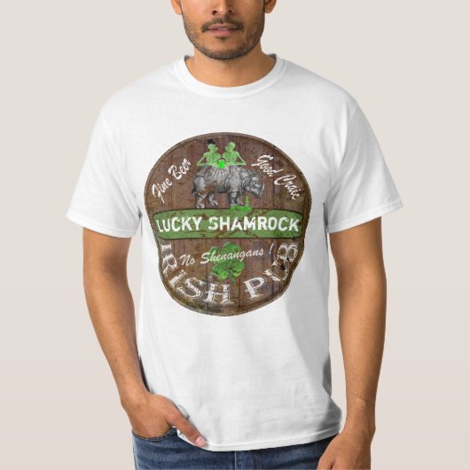 Speciaal Iers kroonbord T-shirt (Voorkant)