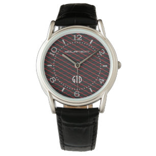 Speciaal industrieel staal Maesh Pearl Metalic Horloge