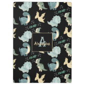 Speciaal Initiaal- en naampatroon Klembord (Achterkant)