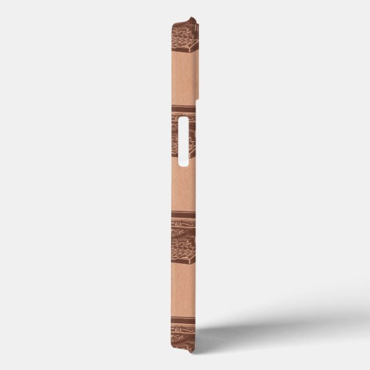 Speciaal  inktpatroon voor  schrijfmachines Case-Mate iPhone case (Achterkant / Rechts)