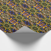 Speciaal inpakpapier met Brazilië Kleuren (Hoek)