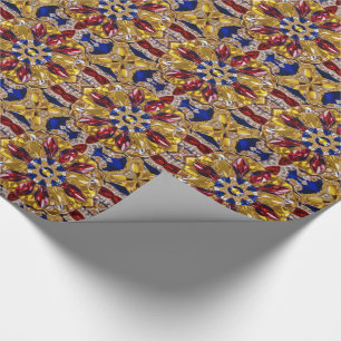 Speciaal inpakpapier met Colombia Kleuren