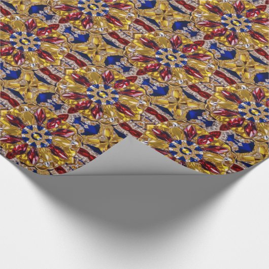 Speciaal inpakpapier met Colombia Kleuren (Hoek)