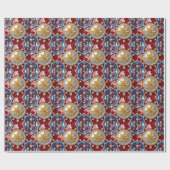 Speciaal inpakpapier met Colombiaanse kleuren (Vlak)
