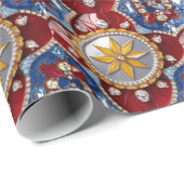 Speciaal inpakpapier met Colombiaanse kleuren (Rol Hoek)