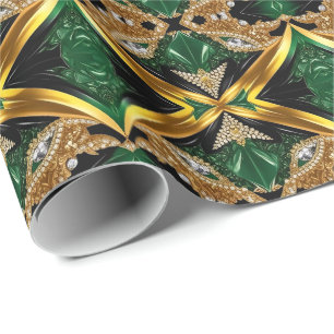 Speciaal inpakpapier met Jamaicaanse kleuren
