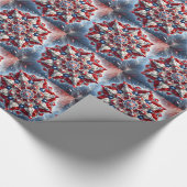 Speciaal inpakpapier met Noorwegen Kleuren (Hoek)