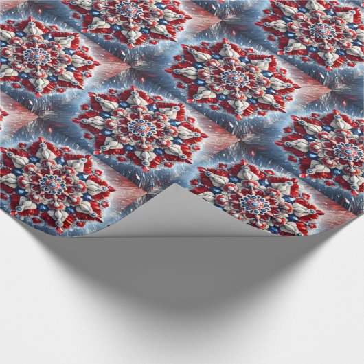 Speciaal inpakpapier met Noorwegen Kleuren (Hoek)