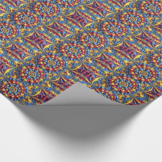 Speciaal inpakpapier met Roemeense kleuren (Hoek)