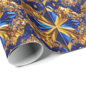 Speciaal inpakpapier met Zweden Kleuren (Rol Hoek)