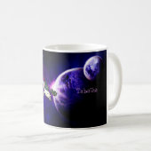 Speciaal intergalactische Space Unicorn-mok Koffiemok (Voorkant rechts)