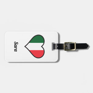 Speciaal Italiaans Bagagelabel voor het aanhoren v