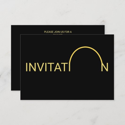 Speciaal Italiaans eetdiner Spaghetti Kaart (Voorkant / Achterkant)