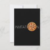 Speciaal Italiaans voedseldiner Pizza Kaart (Voorkant)