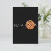 Speciaal Italiaans voedseldiner Pizza Kaart (Staand voorkant)