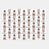 Speciaal Japans Manga Girl Inpakpapier Vel (Voorkant 3)