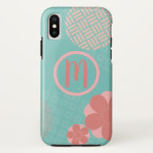 Speciaal Japans monogram patroon Case-Mate iPhone Case (Achterkant)