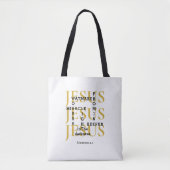 Speciaal JESUS Waymaker Christelijk Tote Bag (Voorkant)