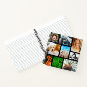 Speciaal Journal 18 Photo Collage Black Lijst Notitieboek (Binnen)