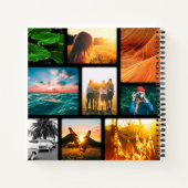 Speciaal Journal 18 Photo Collage Black Lijst Notitieboek (Achterkant)