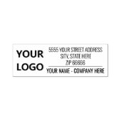 Speciaal Jouw naam Logo Adres Stempel (Design)
