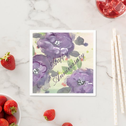 Speciaal Jubileum Papieren servetten (Insitu)