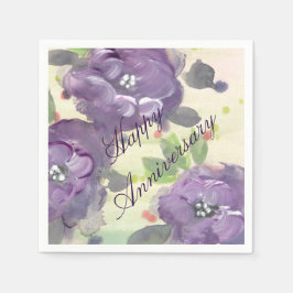 Speciaal Jubileum Papieren servetten