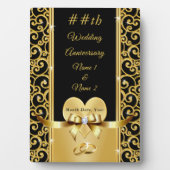 Speciaal Jubileum voor bruiloft voor vrienden Fotoplaat (voorkant)