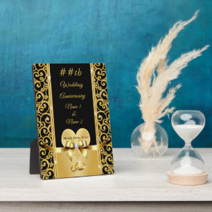 Speciaal Jubileum voor bruiloft voor vrienden Fotoplaat