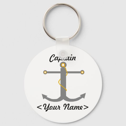 Speciaal kapitein Anchor-Sleutelhanger Sleutelhanger (Voorkant)