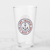 Speciaal Kapitein Anchor Tumble Glass Glas (Voorkant)