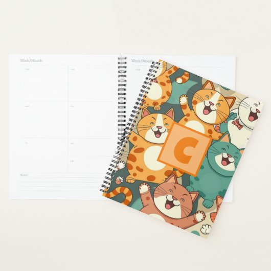Speciaal kat-themed Planner (Display)