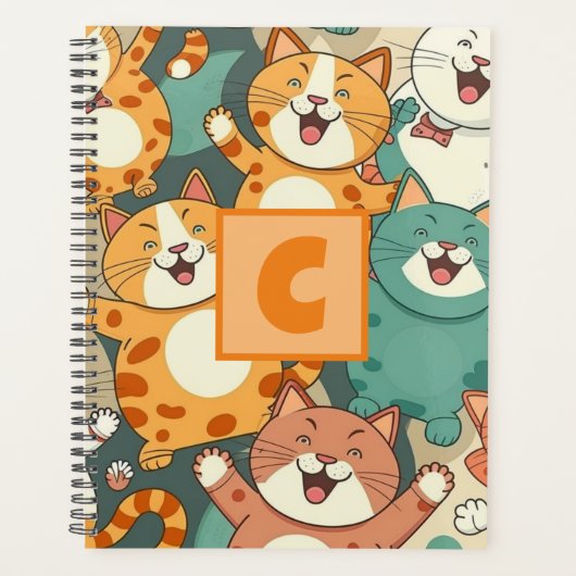 Speciaal kat-themed Planner (Voorkant)
