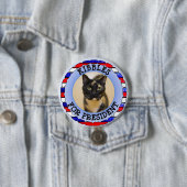 Speciaal kat voor de Button van Presidenten (In situ)